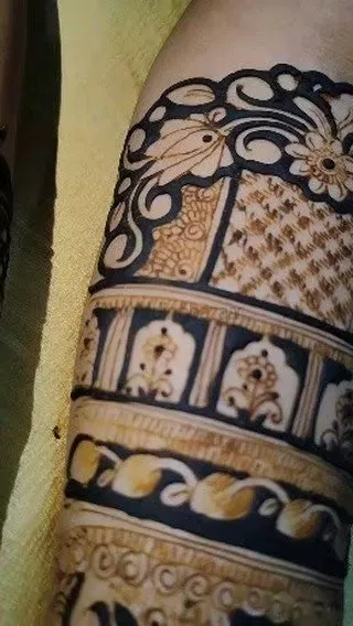 Full Hand Mehndi Design