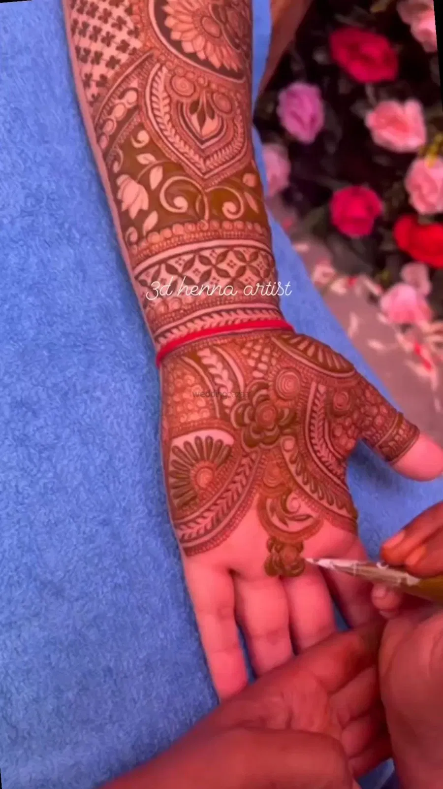 Full Hand Mehndi Design