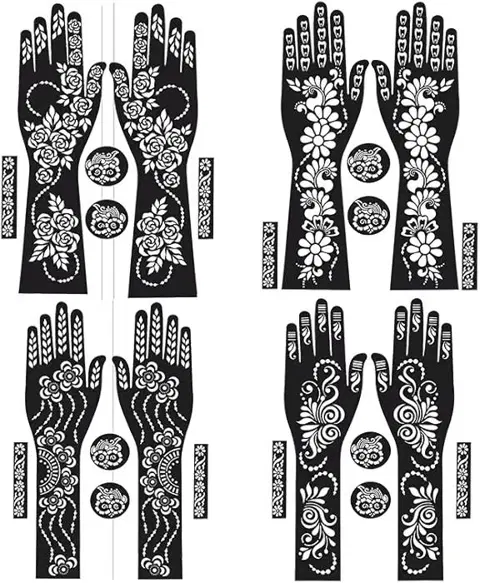 arabic bridal back hand mehndi design