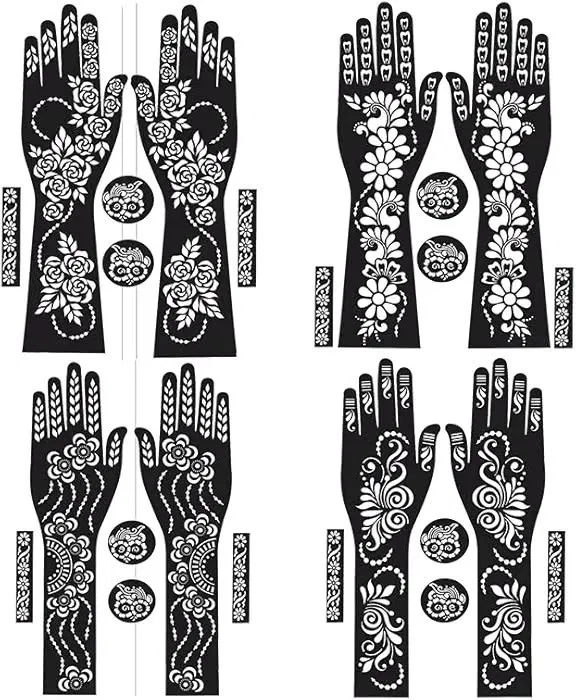 Arabic Bridal Back Hand Mehndi Design (8)