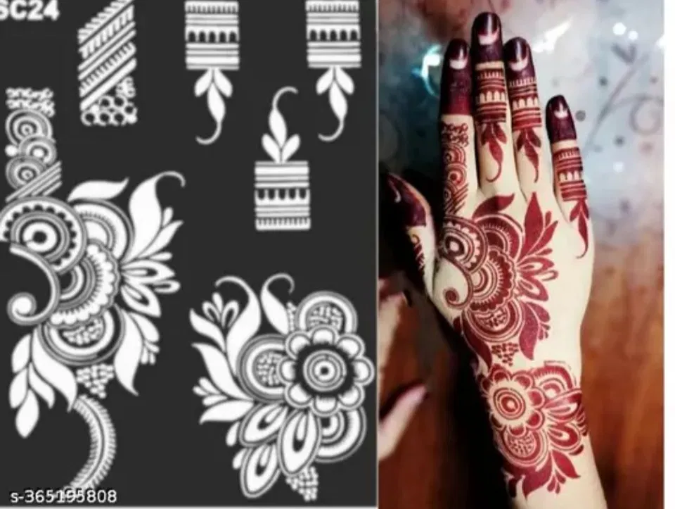 Arabic Bridal Back Hand Mehndi Design (9)
