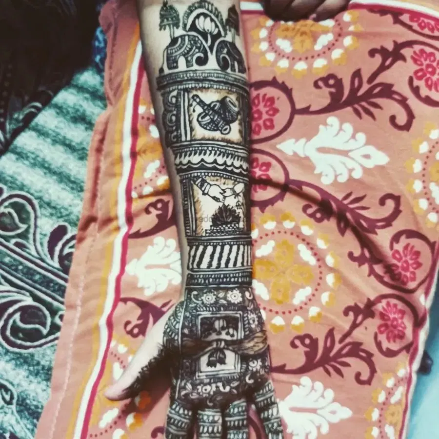Full Hand Mehndi Design