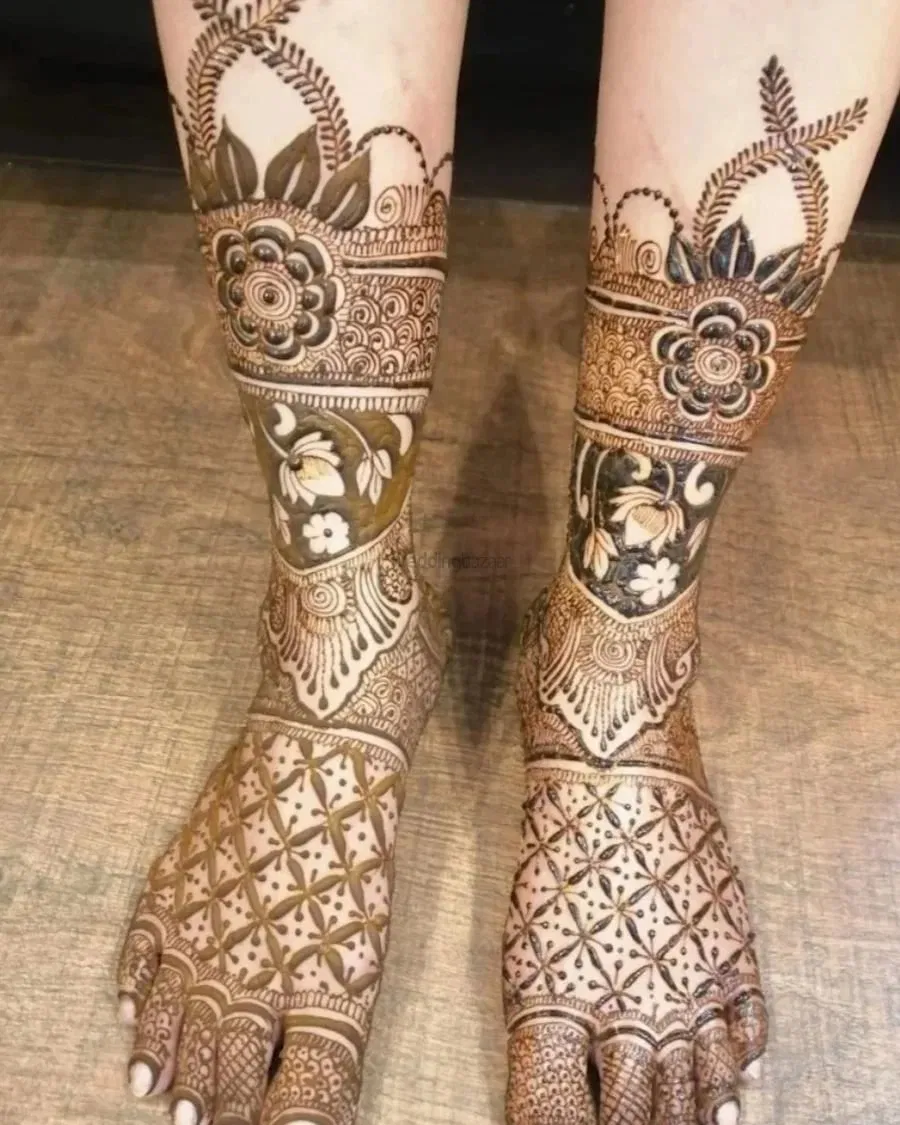 Foot Mehndi Design