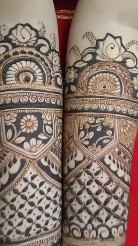back hand mehndi design