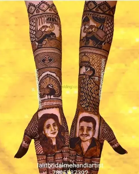 figure foot mehndi design