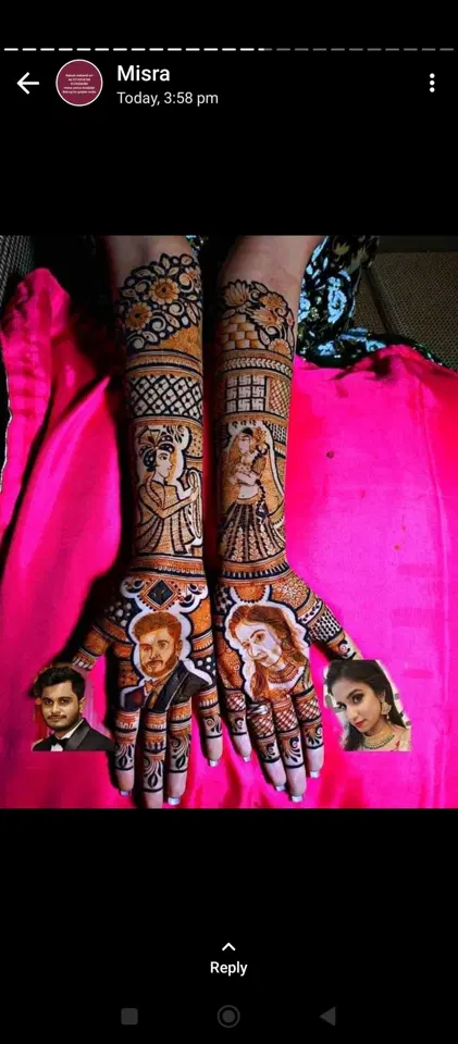 figure back hand mehndi design