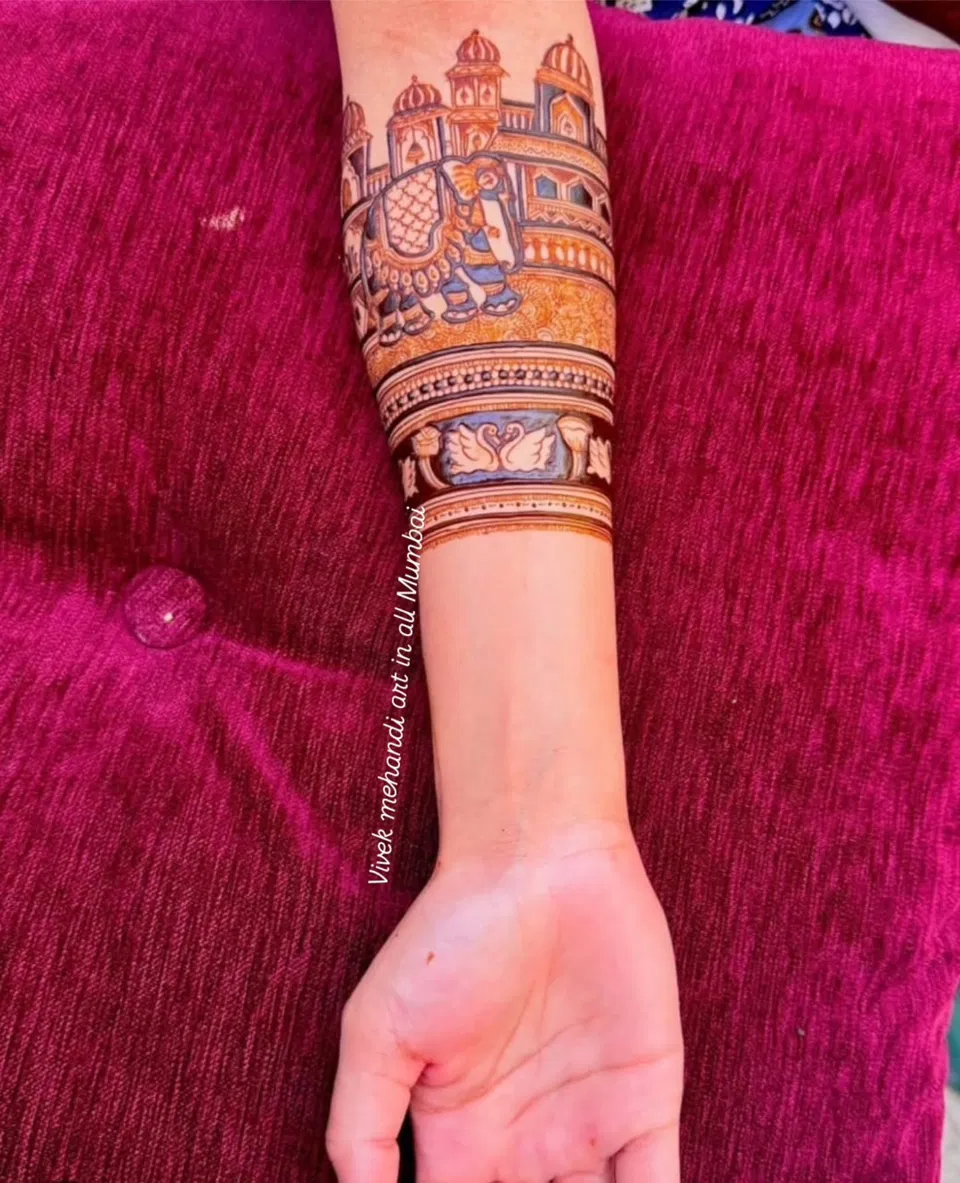 Full Hand Mehndi Design