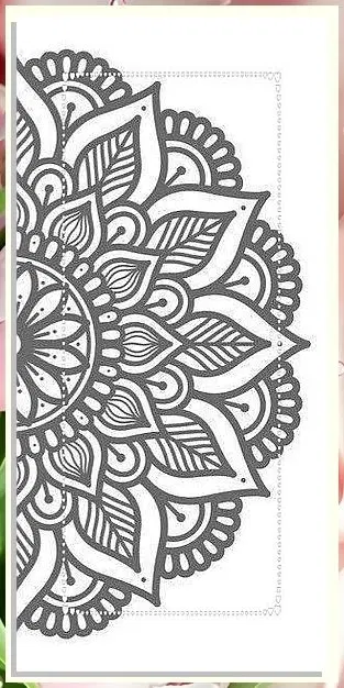 bridal indian circle front hand mehndi design
