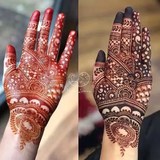 Back Hand Mehndi Design
