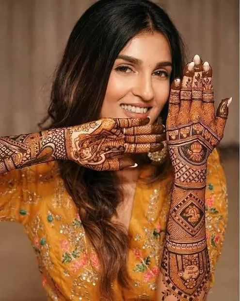 Full Hand Mehndi Design