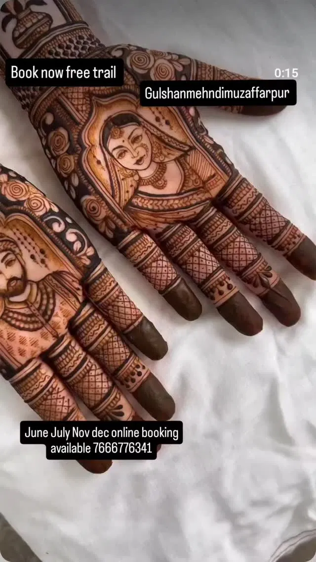 Back Hand Mehndi Design