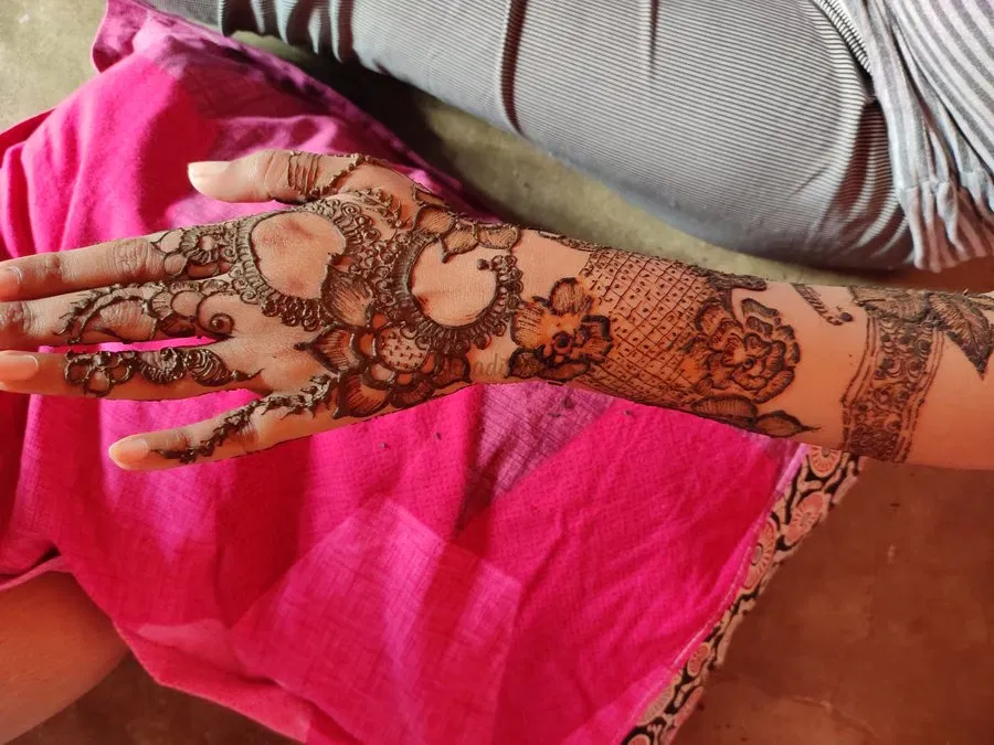 Full Hand Mehndi Design