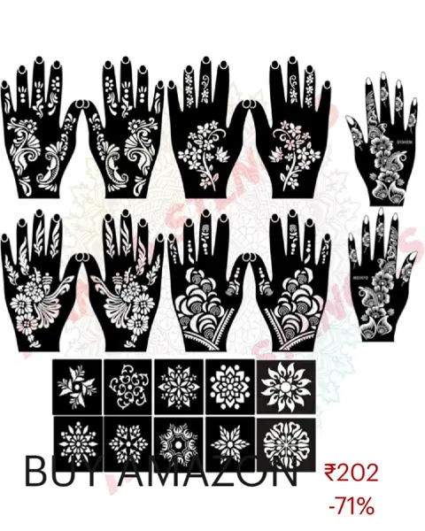 flower mehndi design