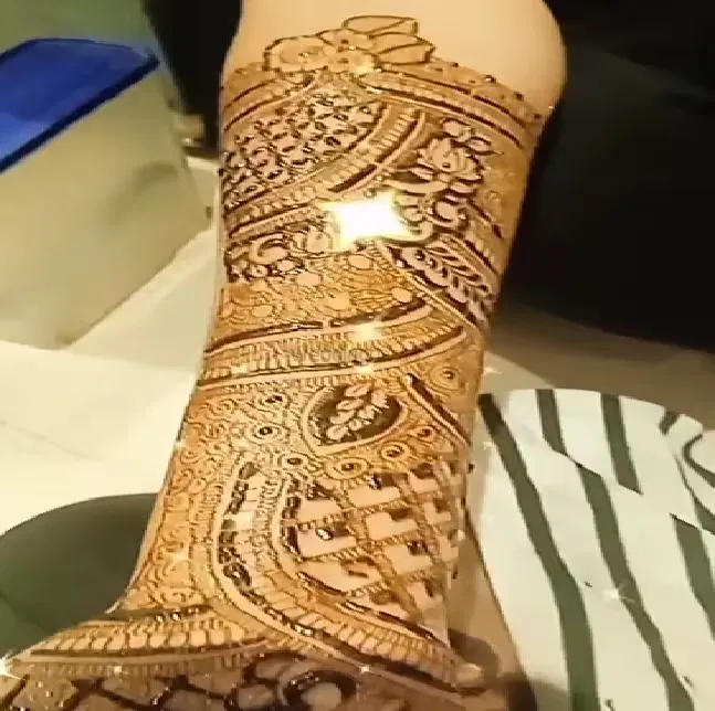 Full Hand Mehndi Design