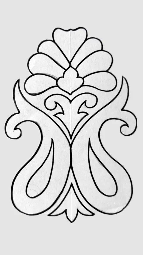 indian simple heart mehndi design