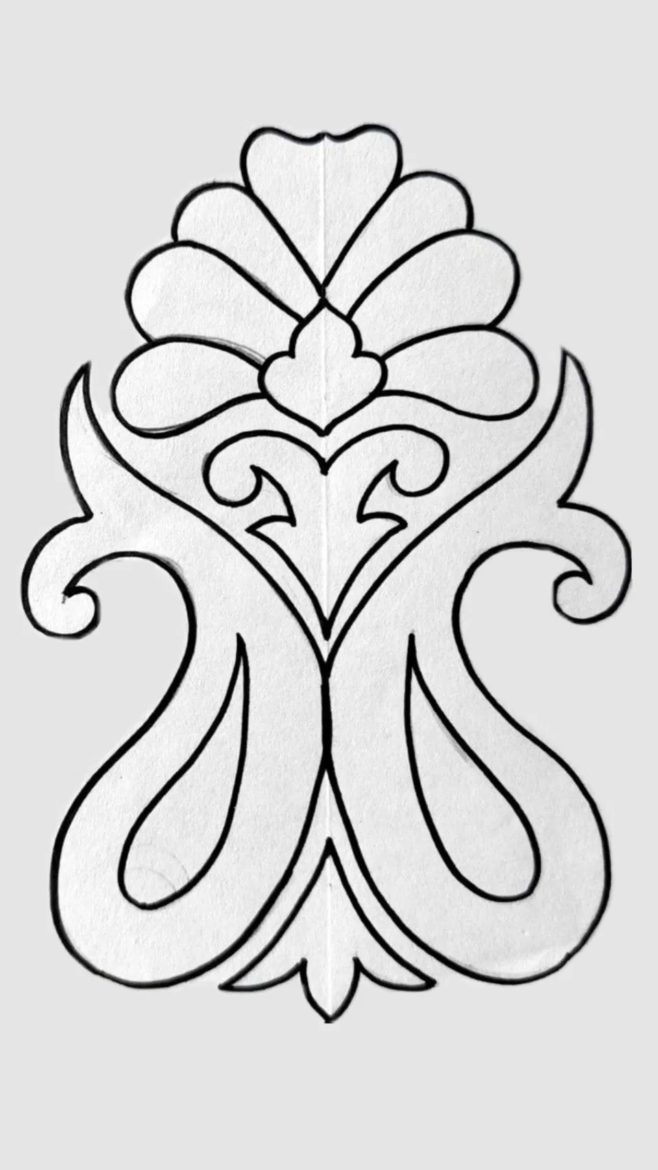 Indian Simple Mehndi Design with Hearts
