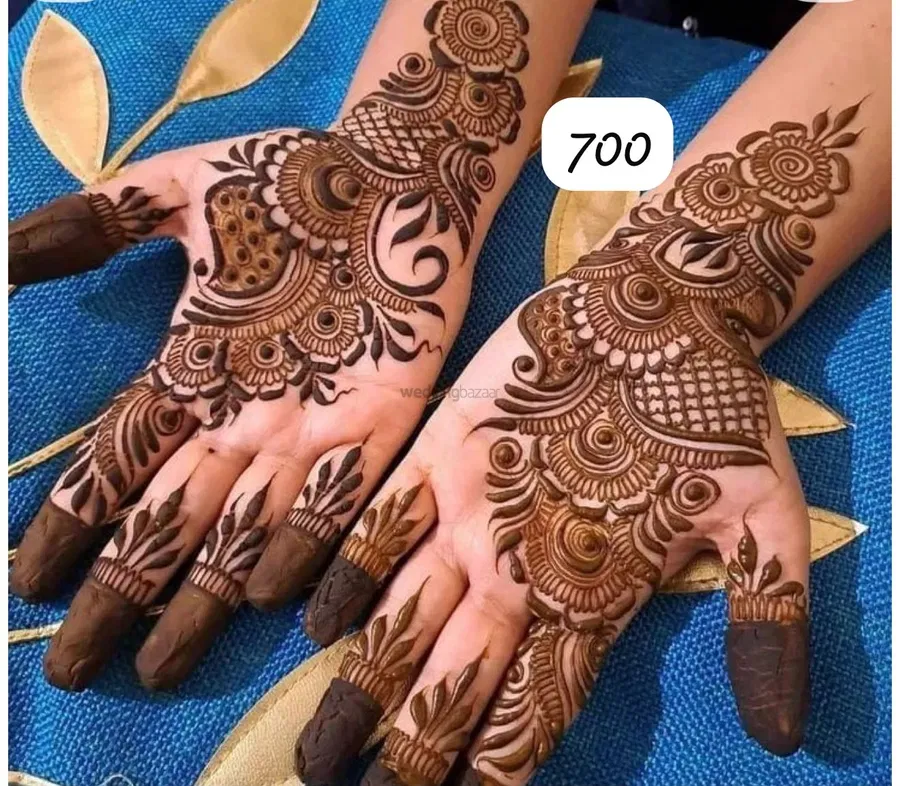 Back Hand Mehndi Design