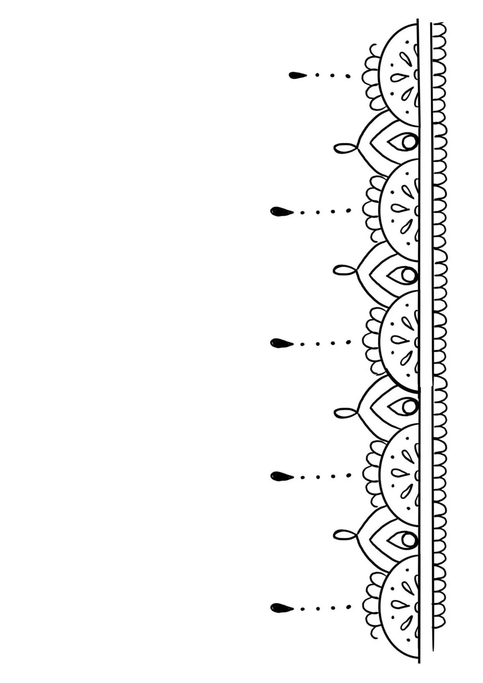 Arabic Indian Arm Mehndi Design with Gol Tikki and Moon (2)