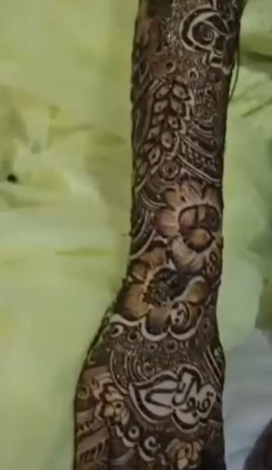 Full Hand Mehndi Design