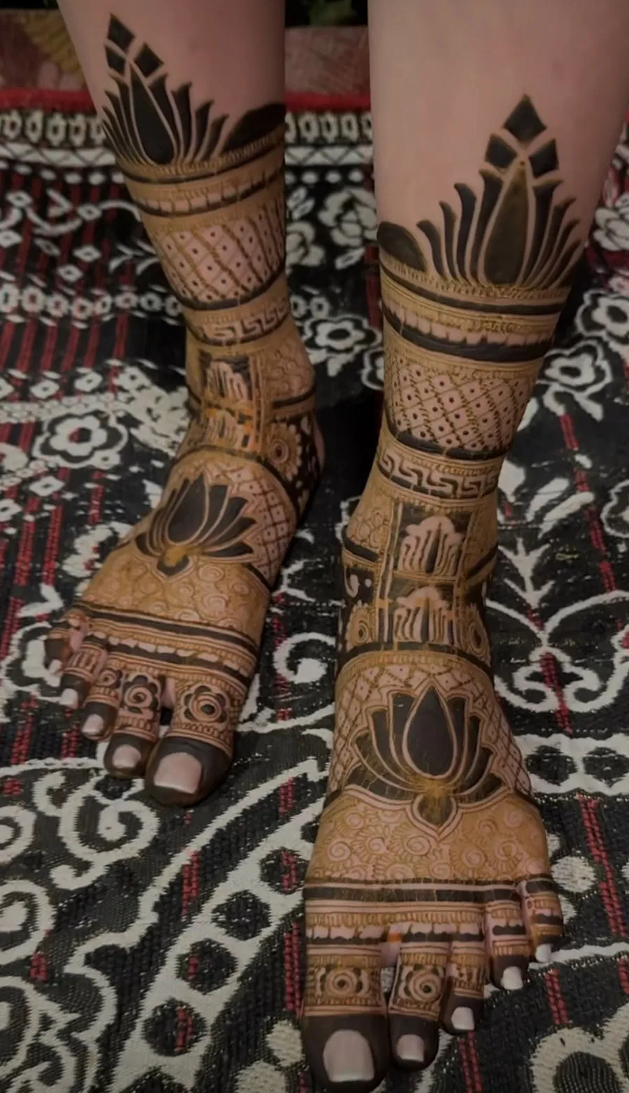 Foot Mehndi Design