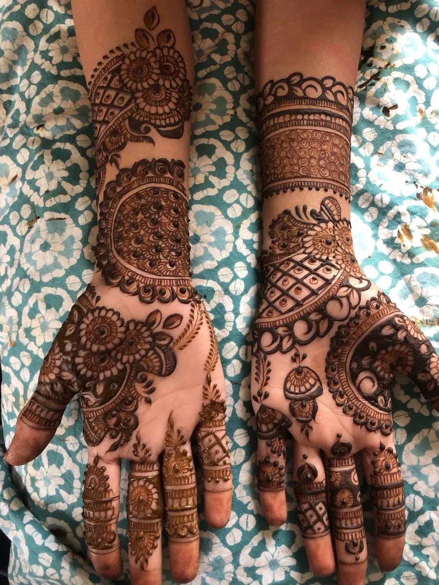 Full Hand Mehndi Design