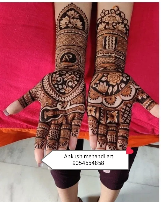 Bridal Indian Mehndi Design