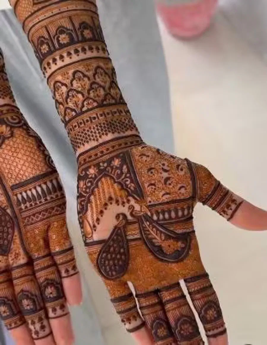 Full Hand Mehndi Design