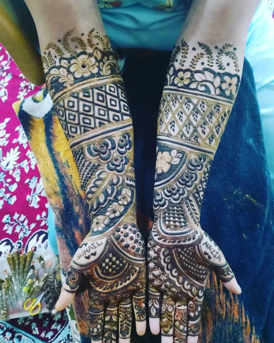 Full Hand Mehndi Design