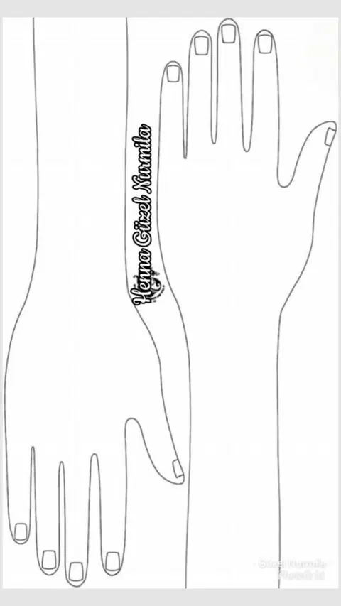 simple full hand mehndi design