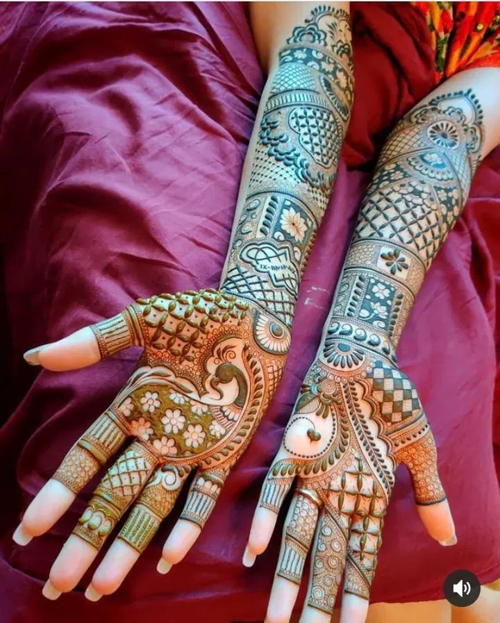 Full Hand Mehndi Design