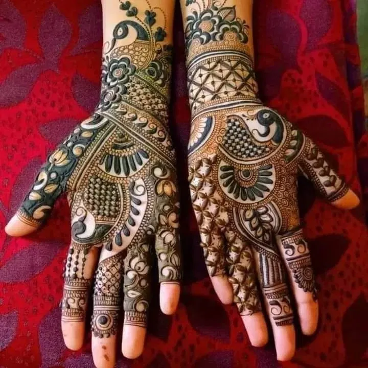 Back Hand Mehndi Design