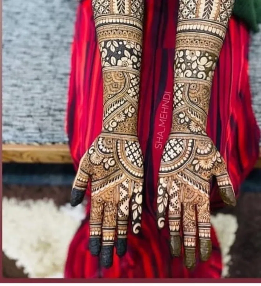 Full Hand Mehndi Design (3)