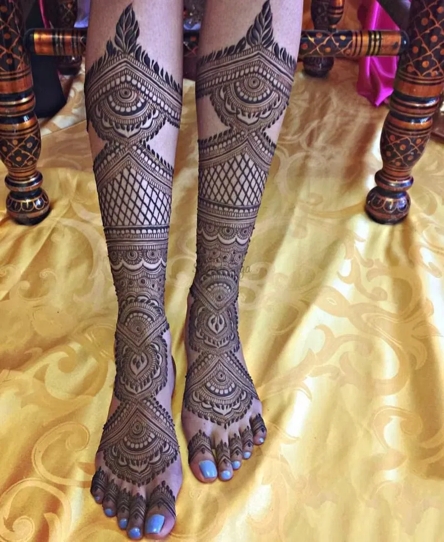 Foot Mehndi Design