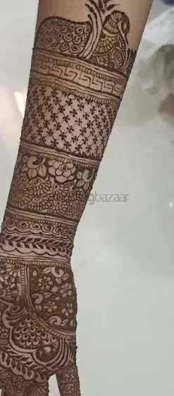 Full Hand Mehndi Design (2)
