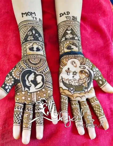 figure back hand mehndi design