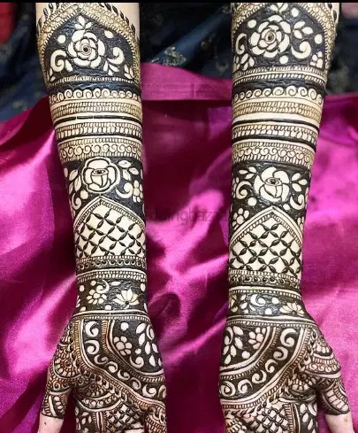 foot mehndi design