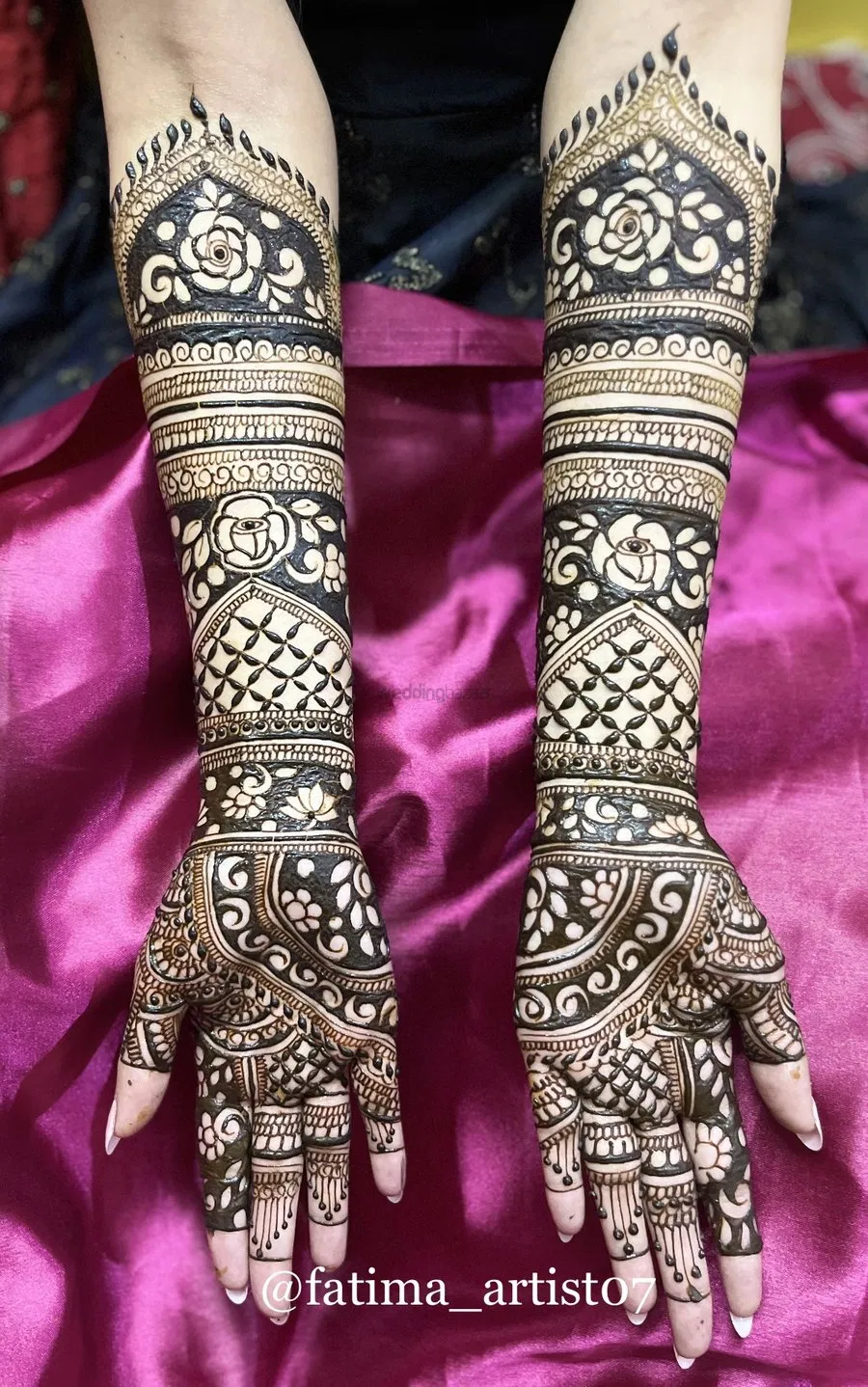Full Hand Mehndi Design (3)