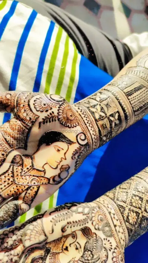back hand mehndi design