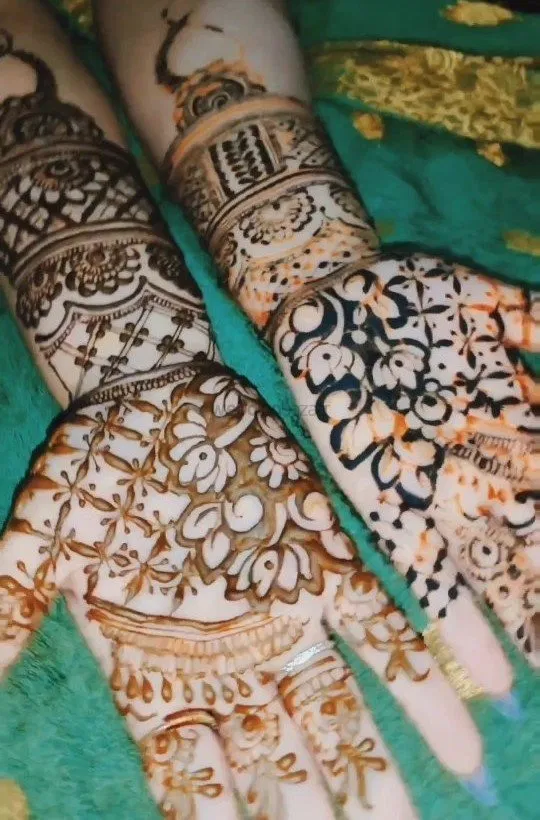 Full Hand Mehndi Design
