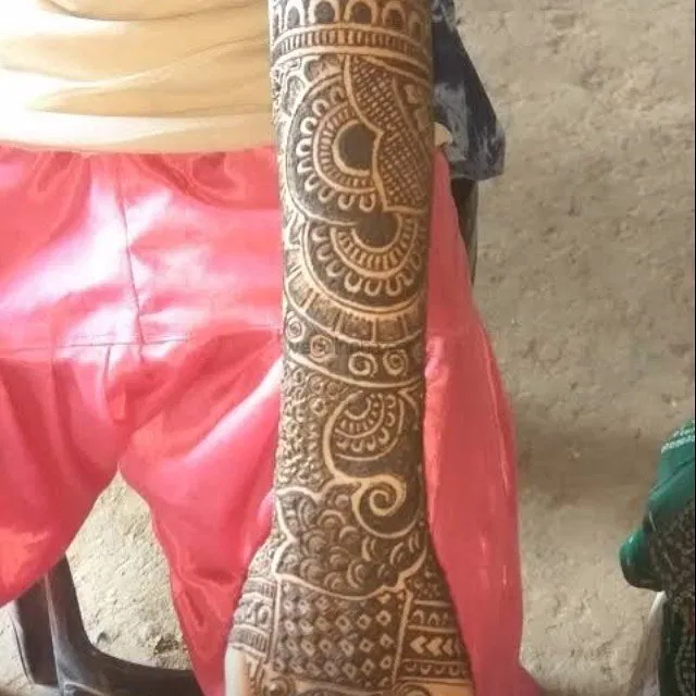 Full Hand Mehndi Design