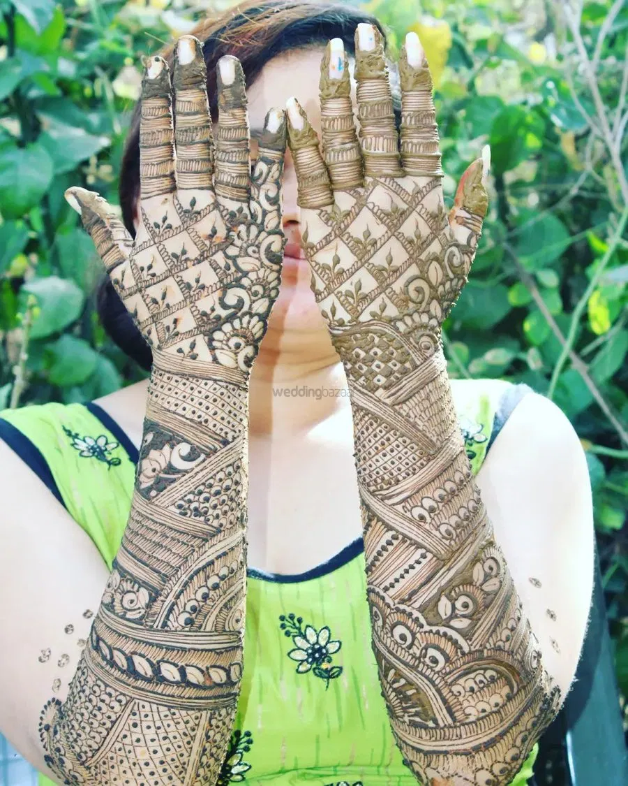Full Hand Mehndi Design