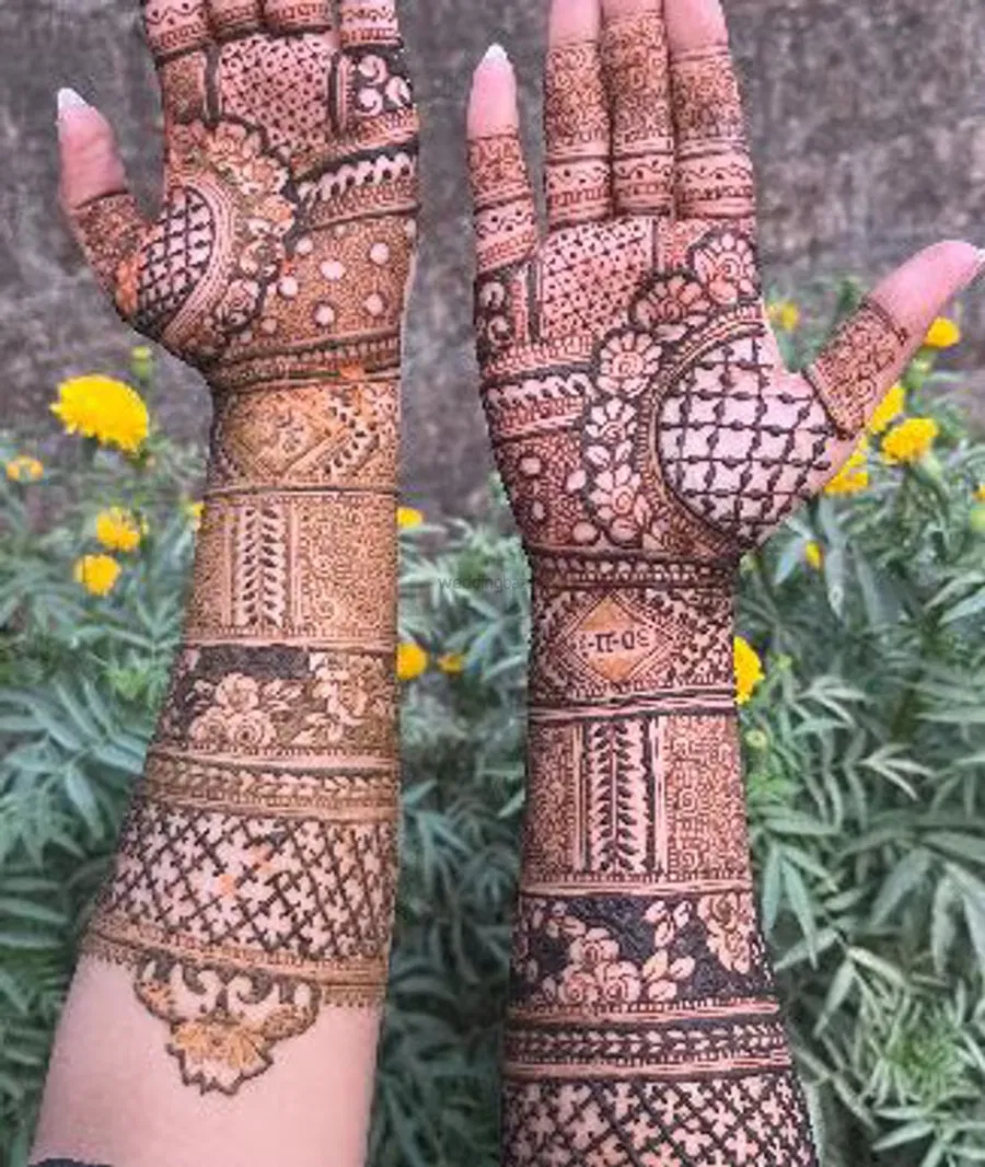 Full Hand Mehndi Design