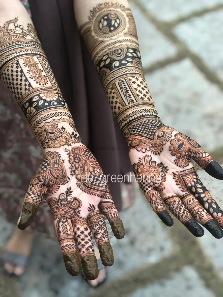 Full Hand Mehndi Design
