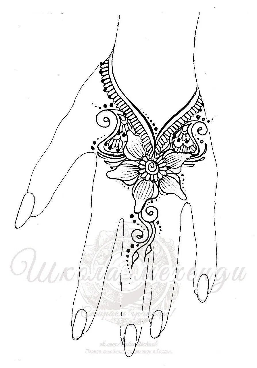 Arm Mehndi Design (2)