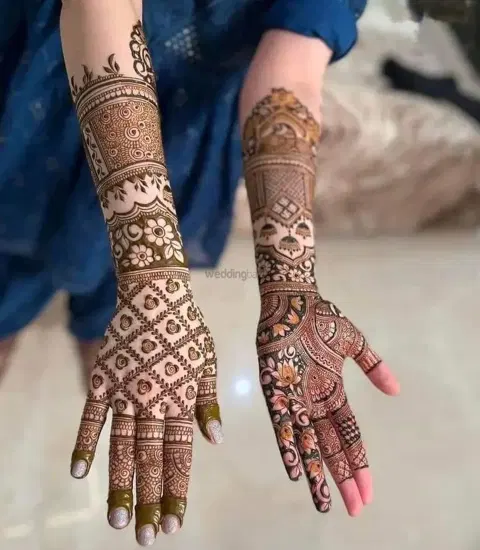 full hand mehndi design