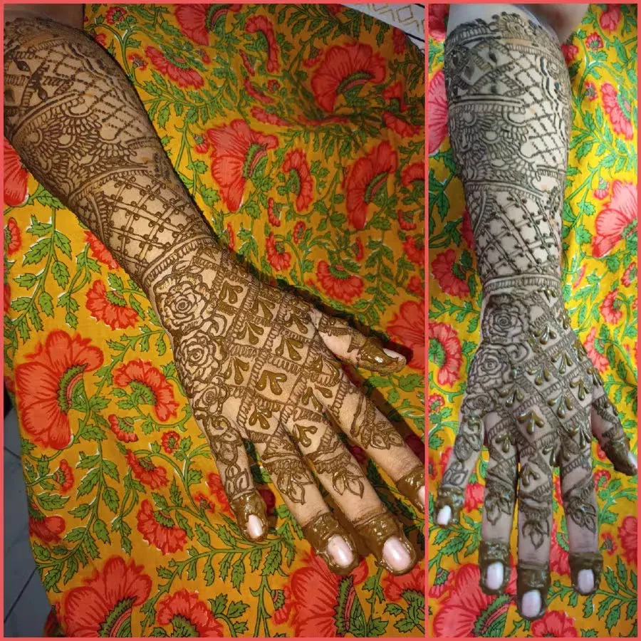 Full Hand Mehndi Design (3)