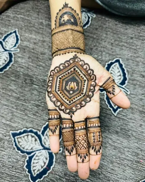 simple mehndi design