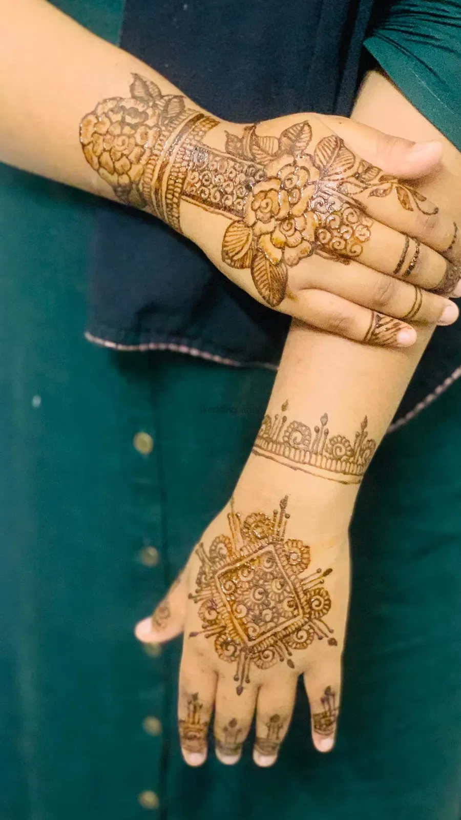 Back Hand Mehndi Design