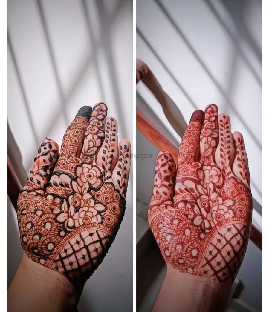 Front Hand Mehndi Design (3)
