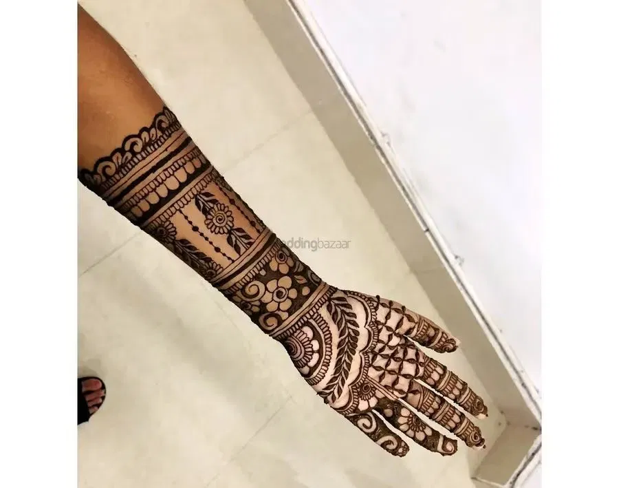 Full Hand Mehndi Design
